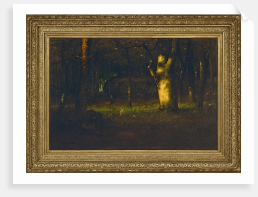 Sunset in the Woods, 1891 by George Snr. Inness