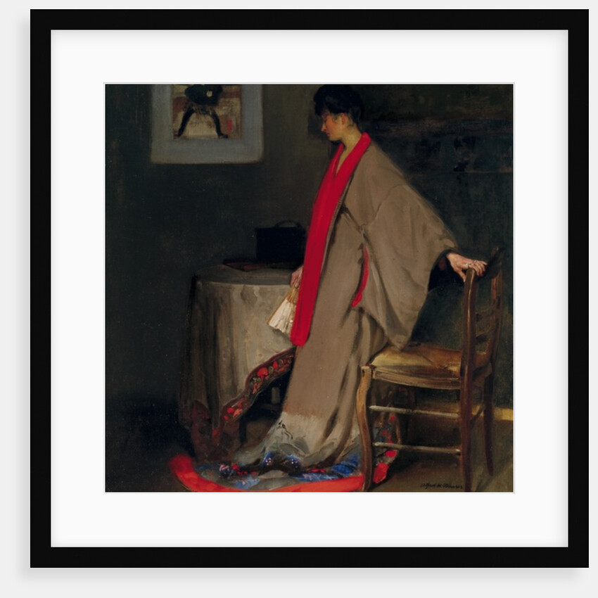 Young Woman in Kimono, c.1901 by Alfred Henry Maurer
