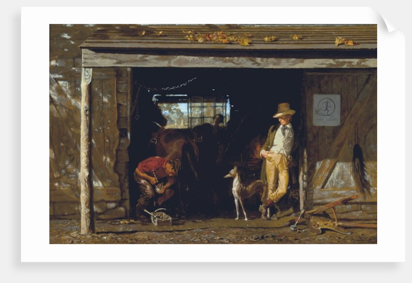 Leisure and Labor, 1858 by Frank Blackwell Mayer