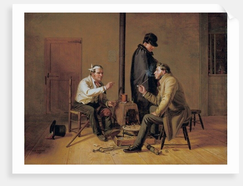 The Tough Story - Scene in a Country Tavern, 1837 by William Sidney Mount