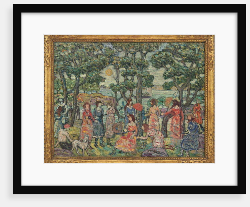 Landscape with Figures, 1921 by Maurice Brazil Prendergast
