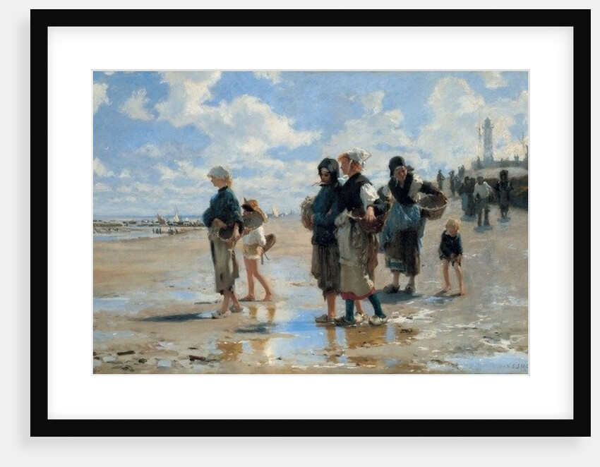 En route pour la pêche, or Setting Out to Fish, 1878 by John Singer Sargent