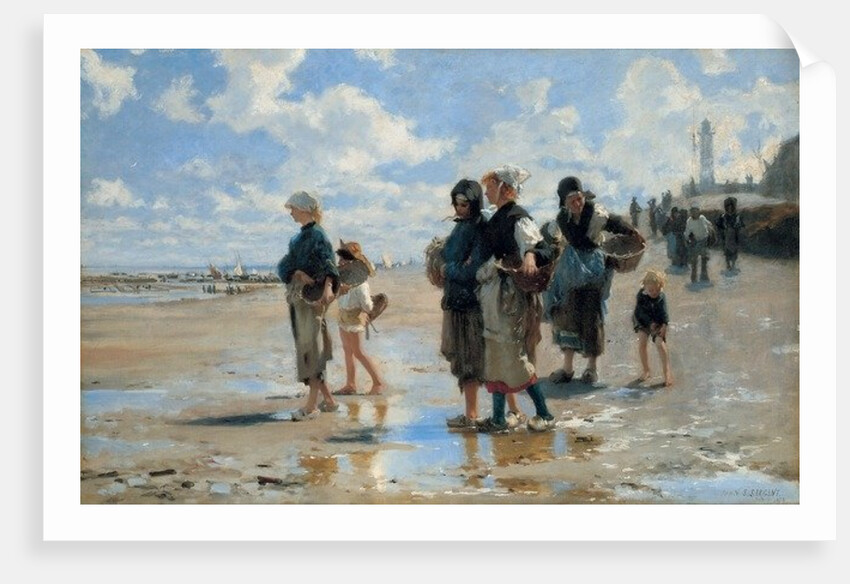 En route pour la pêche, or Setting Out to Fish, 1878 by John Singer Sargent