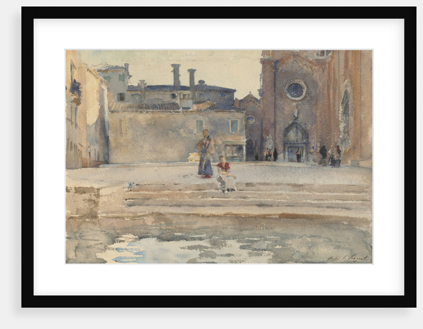Campo dei Frari, Venice, 1880-82 by John Singer Sargent
