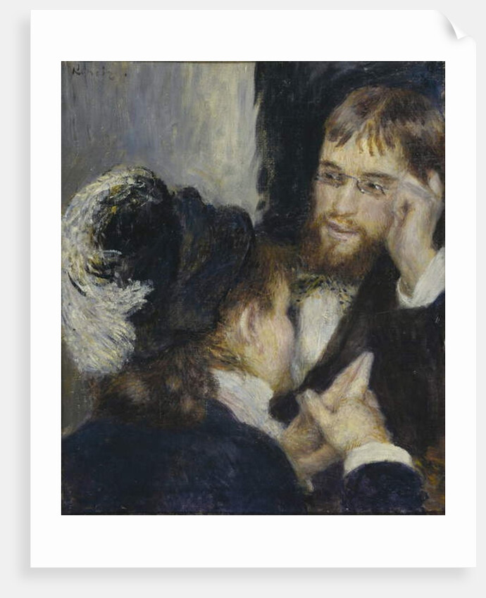 Conversation with the Gardener, c.1870 by Pierre Auguste Renoir