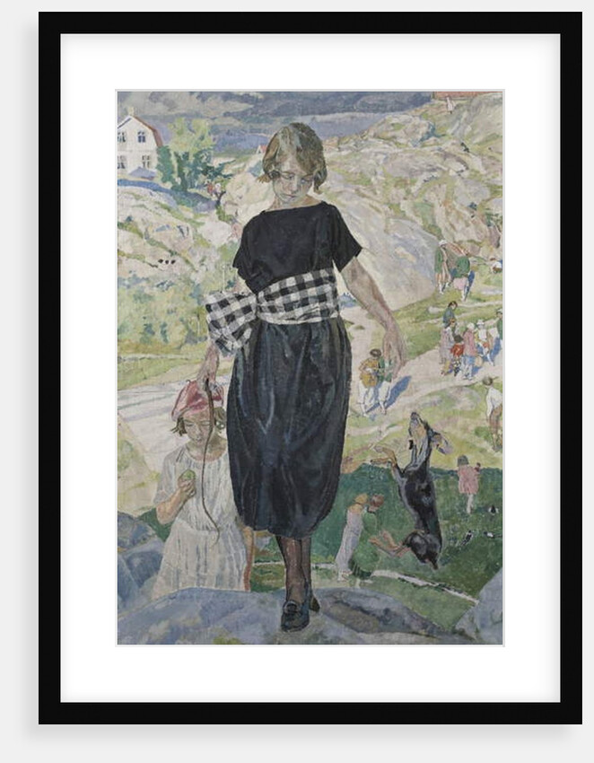 Jumping Dog, 1920 by Carl Wilhelm Wilhelmson