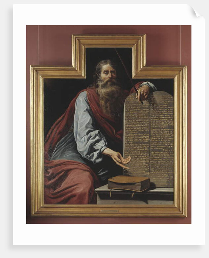 Moses with the Tablets of the Law by Claude Vignon