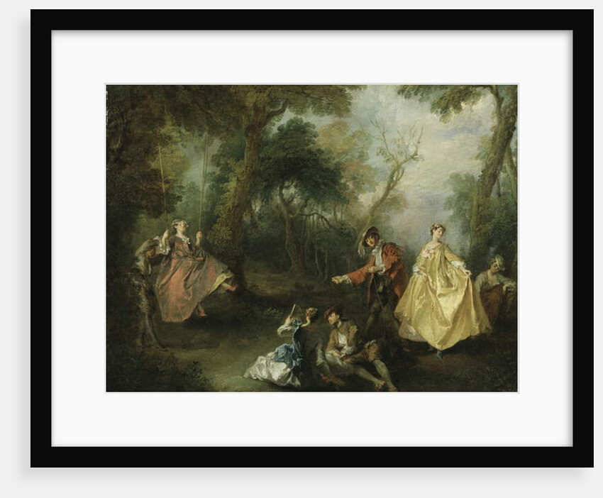 The Swing, 1729 by Nicolas Lancret