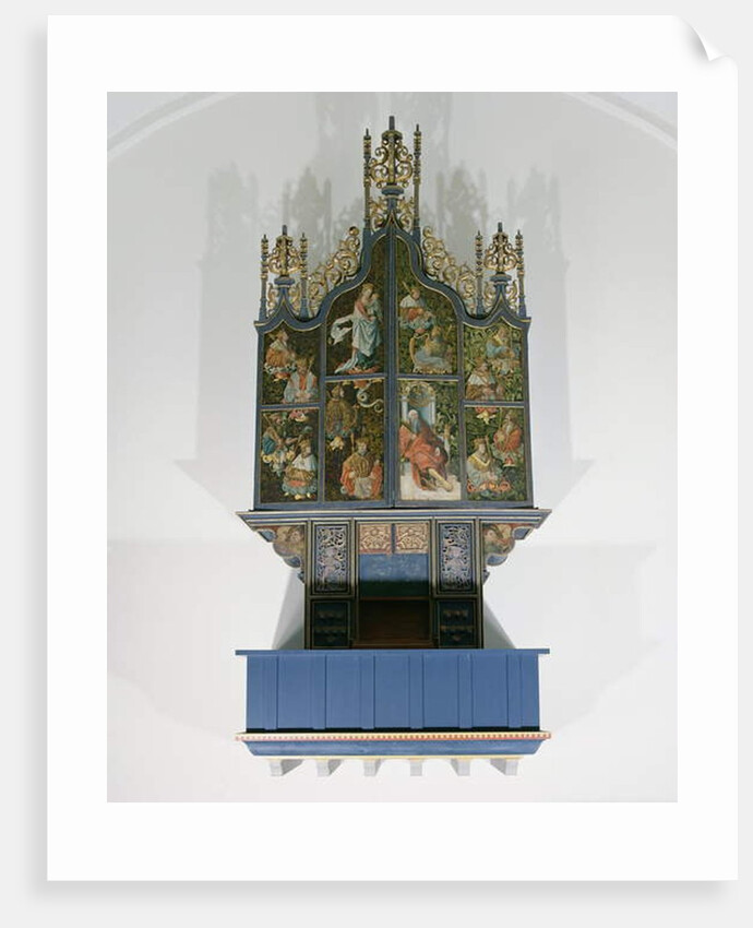 Painted organ, 1526 by School Netherlandish