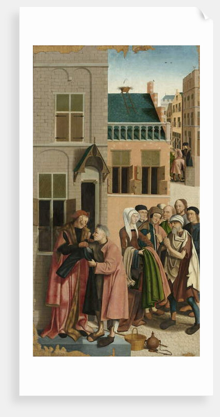 The Seven Works of Mercy: Clothing the Naked, 1504 by Master of Alkmaar