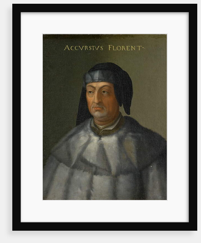 Portrait of Accursius, c. 1560 by Cristofano dell' Altissimo