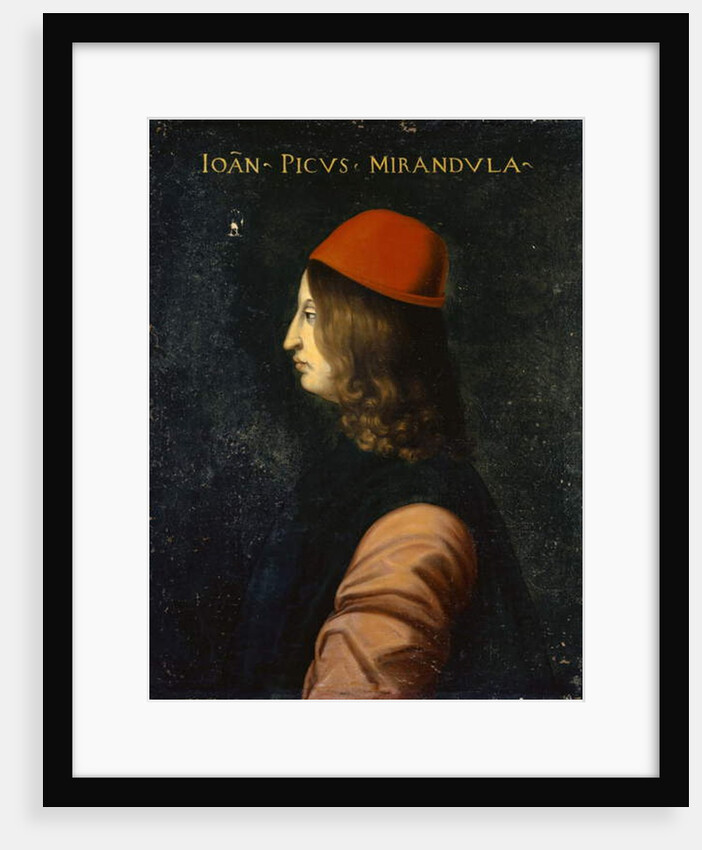 Portrait of Giovanni Pico della Mirandola, c.1560 by Cristofano dell' Altissimo
