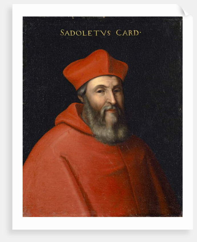 Portrait of Jacopo Sadoleto, c.1560 by Cristofano dell' (and workshop) Altissimo