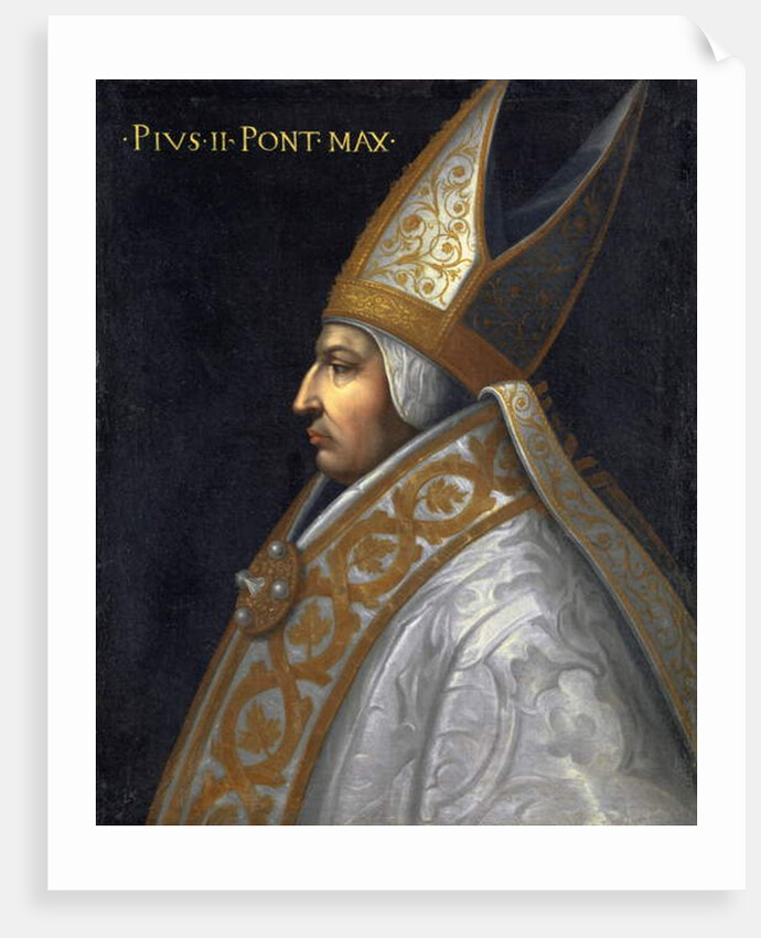 Portrait of Pope Pius II, c.1560 by Cristofano dell' Altissimo