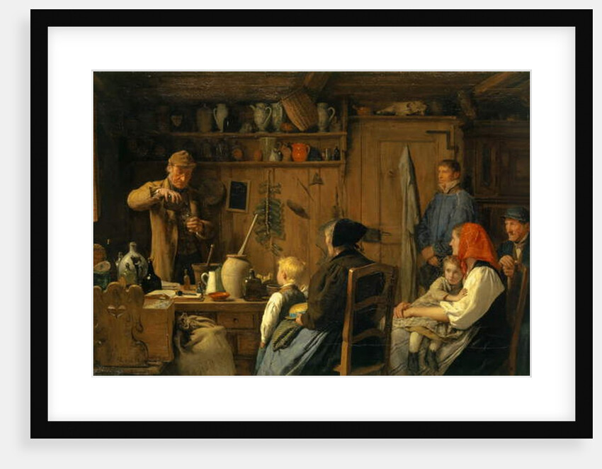 The Quack I, 1879 by Albert Anker