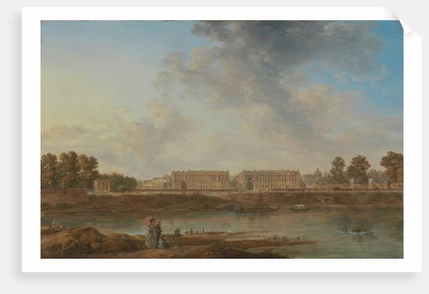 A View of Place Louis XV, c.1775-87 by Alexandre Jean Noel