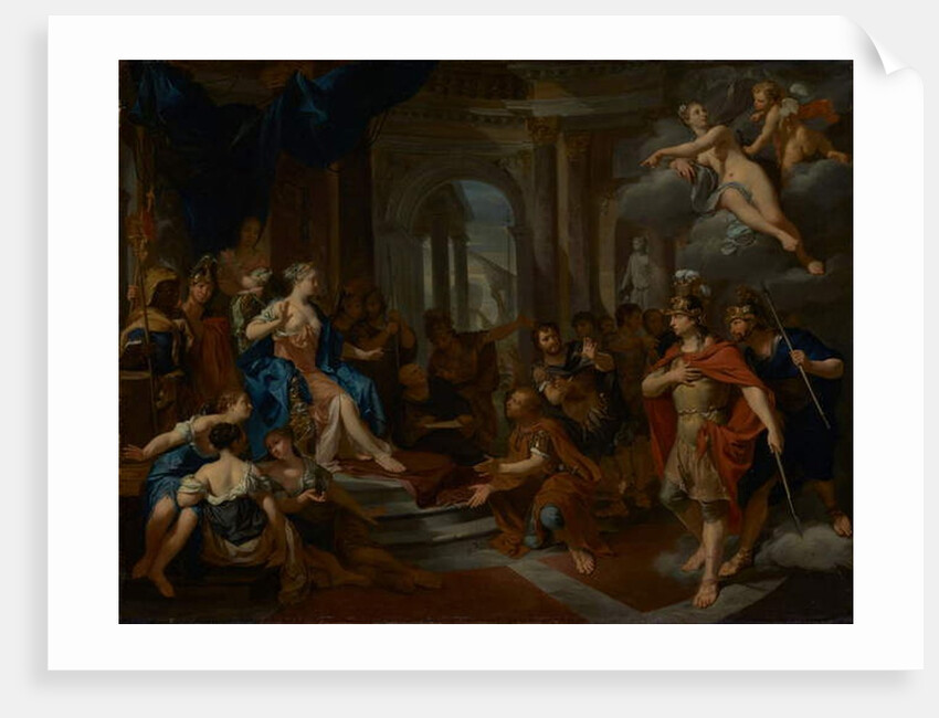 Dido and Aeneas, early 18th century by Nicolaes Verkolje