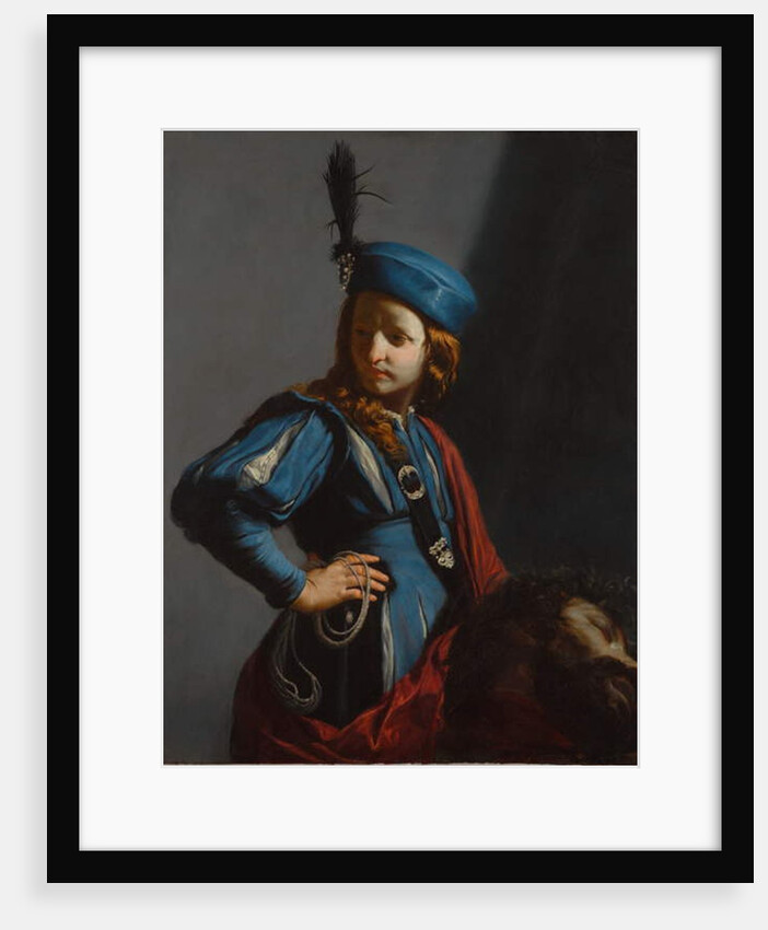 David with the Head of Goliath, c.1645-50 by Guido Cagnacci