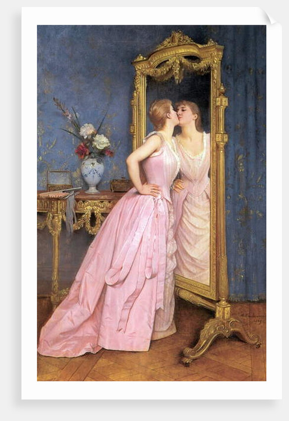 Vanity, c.1889 by Auguste Toulmouche