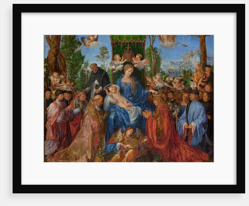 Feast of the Rose Garlands, 1506 by Albrecht Dürer or Duerer