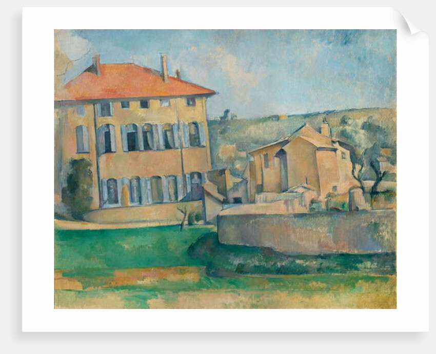 The House in Aix, 1885-87 by Paul Cezanne