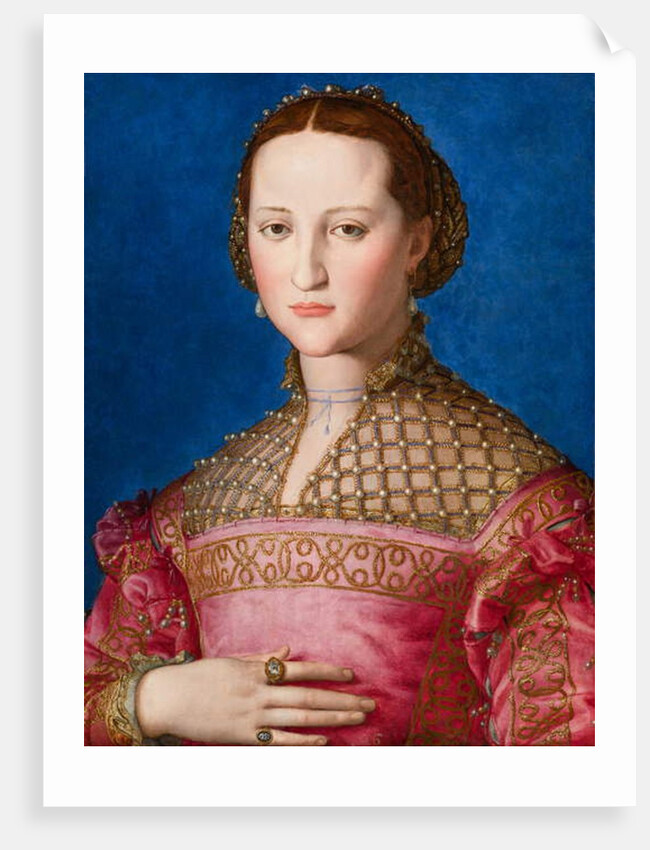 Portrait of Eleanor of Toledo, c.1543 by Agnolo di Cosimo Bronzino