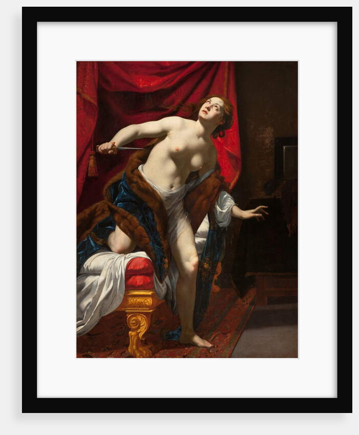 Suicide of Lucrece, c.1625 by Simon Vouet