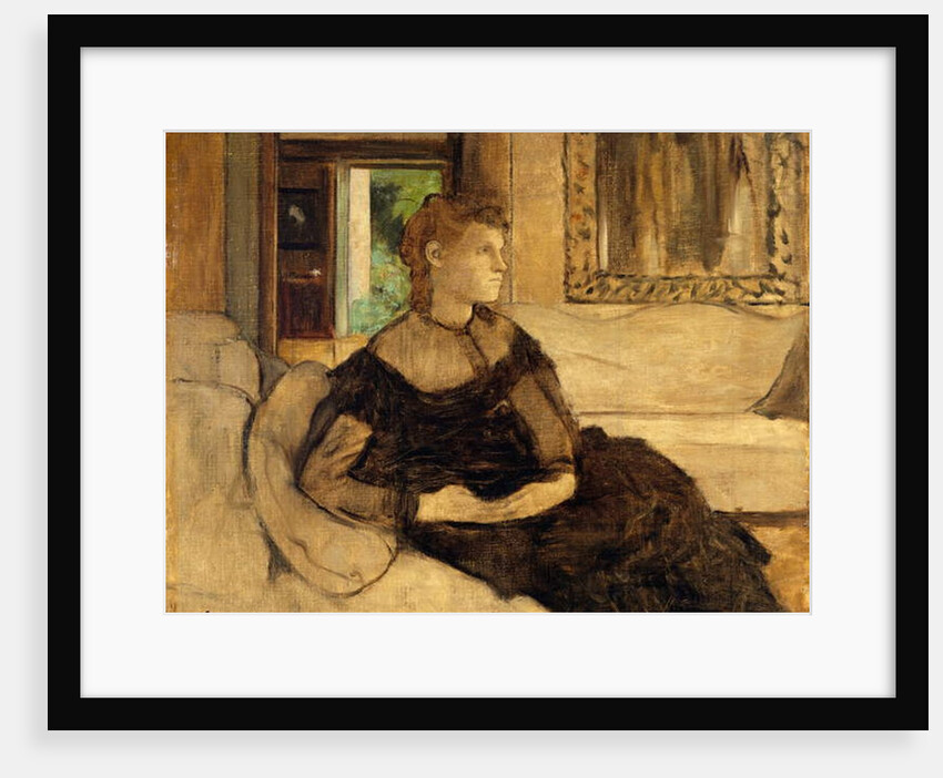 Madame Théodore Gobillard, 1869 by Edgar Degas