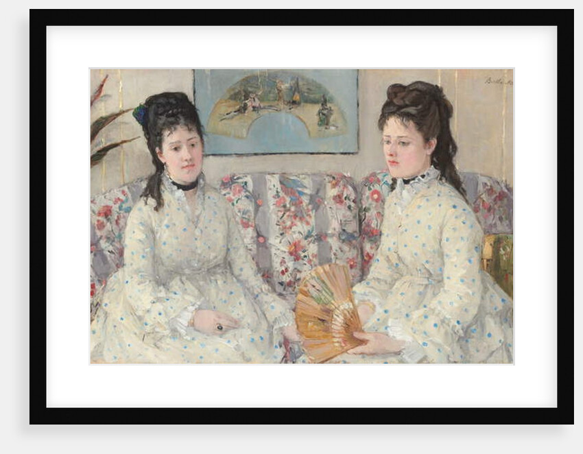 The Sisters, 1869 by Berthe Morisot