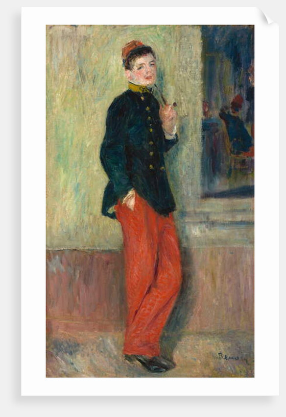 The Young Soldier, c.1880 by Pierre Auguste Renoir