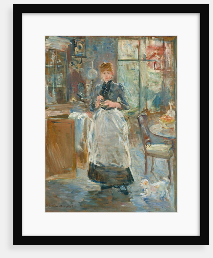 In the Dining Room, 1886 by Berthe Morisot