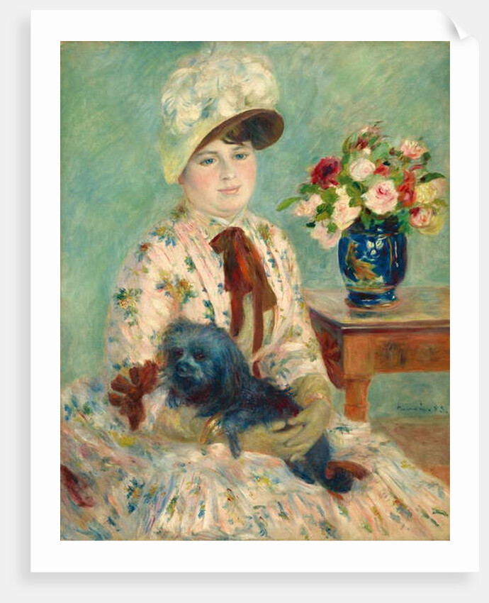 Mlle Charlotte Berthier, 1883 by Pierre Auguste Renoir