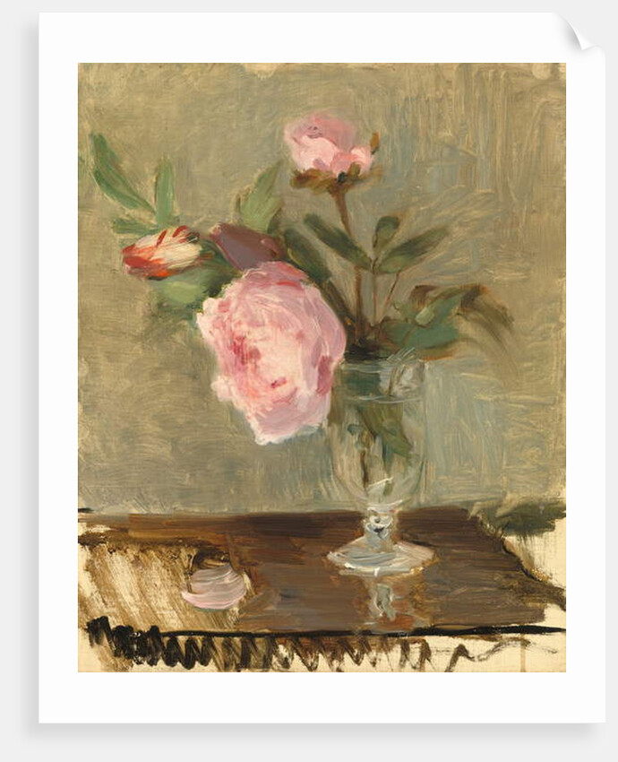 Peonies, c.1869 by Berthe Morisot