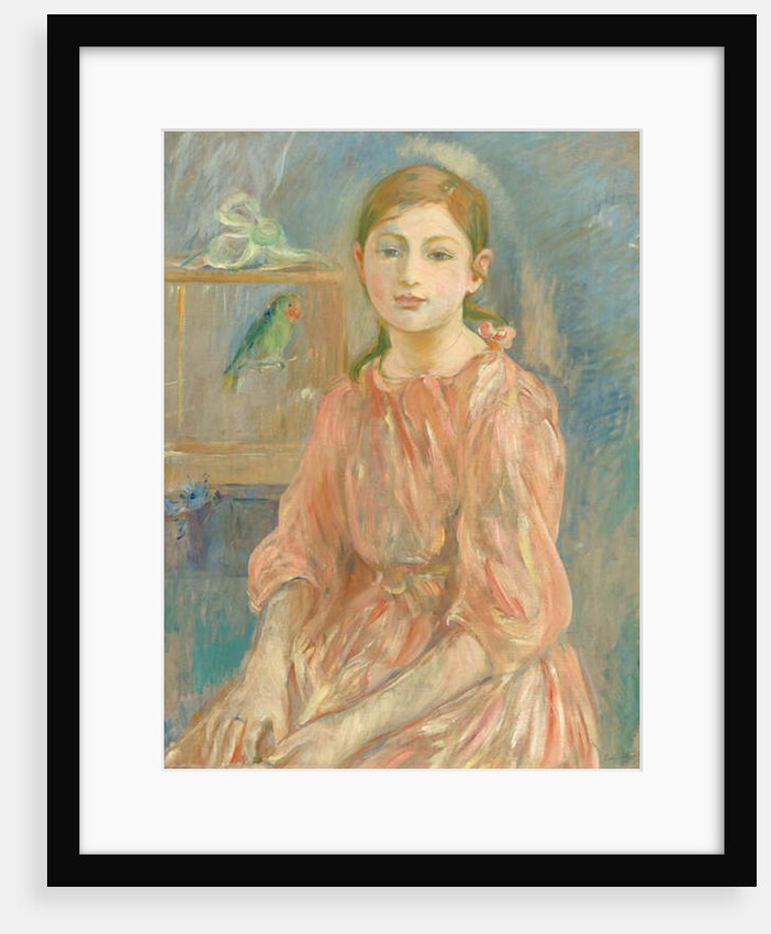 The Artist's Daughter with a Parakeet, 1890 by Berthe Morisot