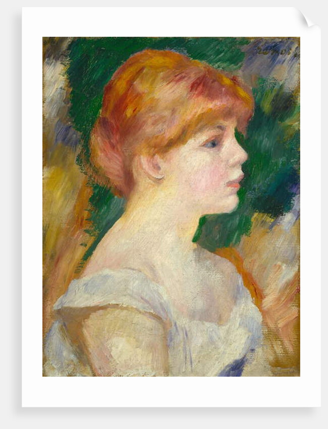 Suzanne Valadon, c.1885 by Pierre Auguste Renoir