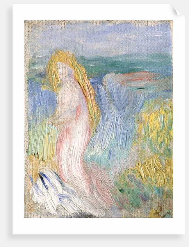 Small Study for a Nude, 1882 by Pierre Auguste Renoir