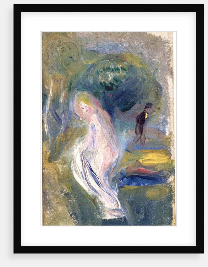 Nude with Figure in Background, c.1882 by Pierre Auguste Renoir