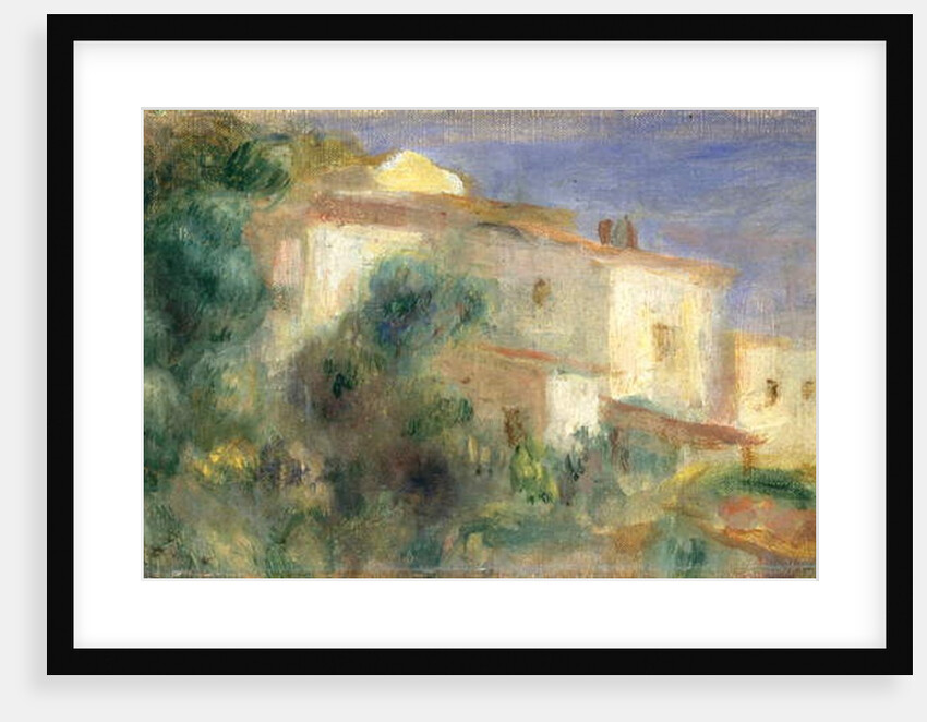 Maison de la Poste, Cagnes, 1906-7 by Pierre Auguste Renoir
