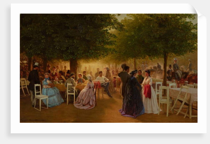 Thursday at Stromovka, 1865 by Viktor Barvitius