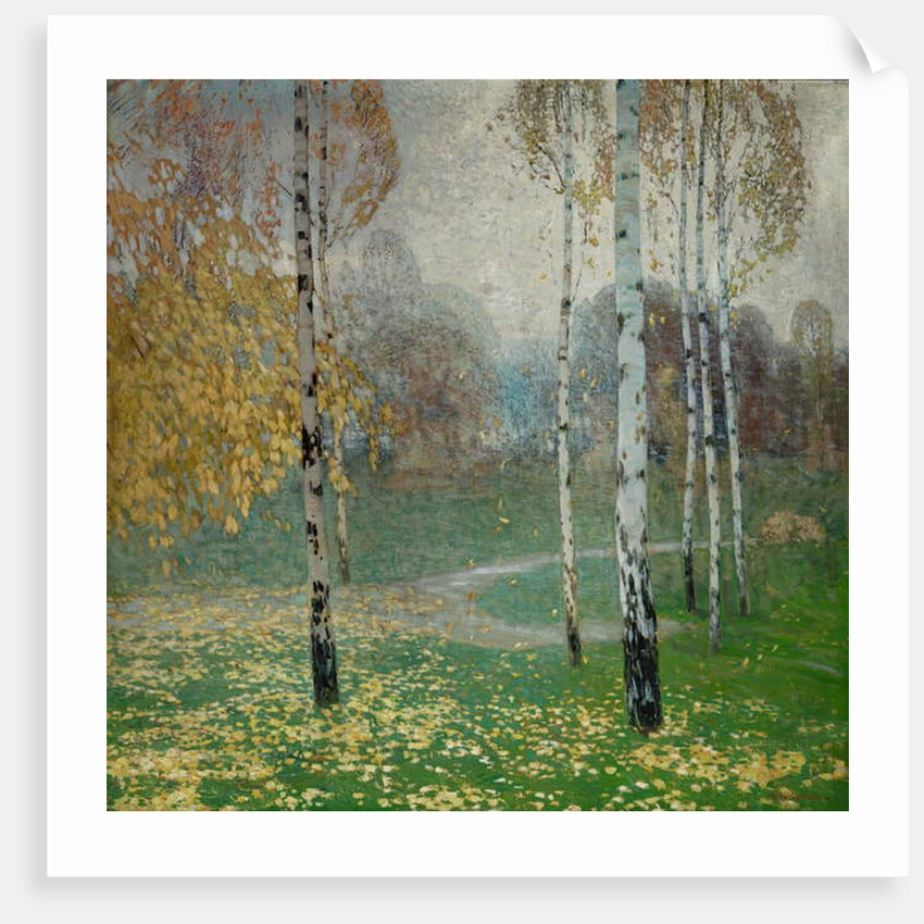 Birch Trees, 1904 by Alois Kalvoda