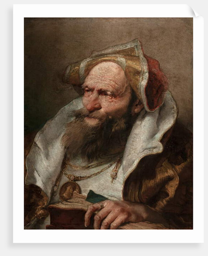 Bust of an Old Man, 1751-55 by Giovanni Battista (1696-1770) Tiepolo