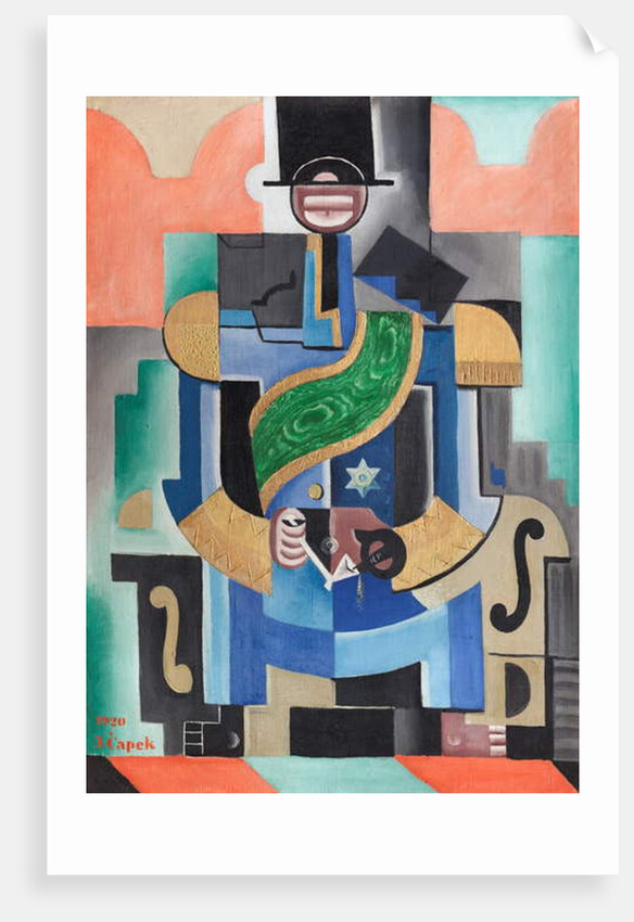 African King, 1920 by Josef Capek