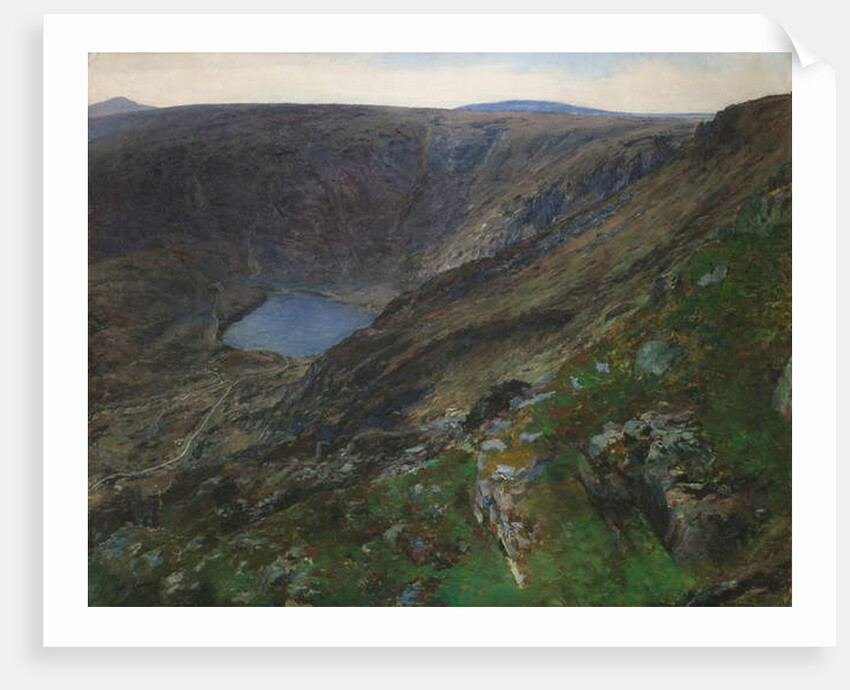 Mountain Lake in the Giant Mountains, 1896 by Otakar Lebeda