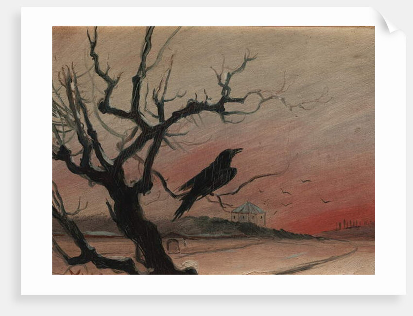 The Raven of Karlštejn, 1882 by Mikolas Ales