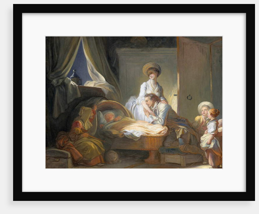 The Visit to the Nursery, c. 1775 by Jean-Honore Fragonard