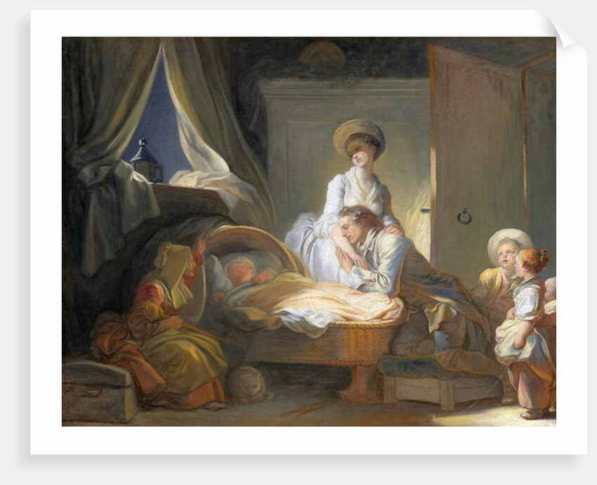 The Visit to the Nursery, c. 1775 by Jean-Honore Fragonard
