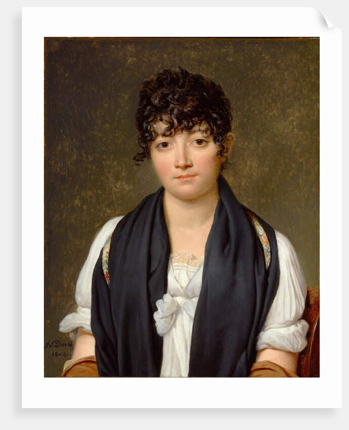Portrait of Suzanne Le Peletier de Saint-Fargeau, 1804 by Jacques Louis David