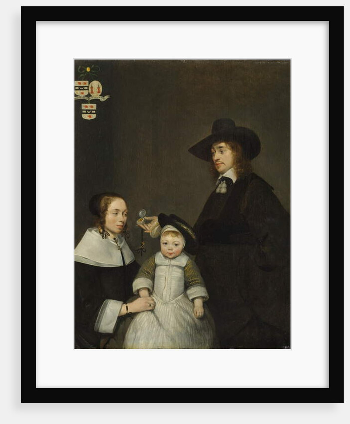The Van Moerkerken Family, c.1653-54 by Gerard ter Borch or Terborch