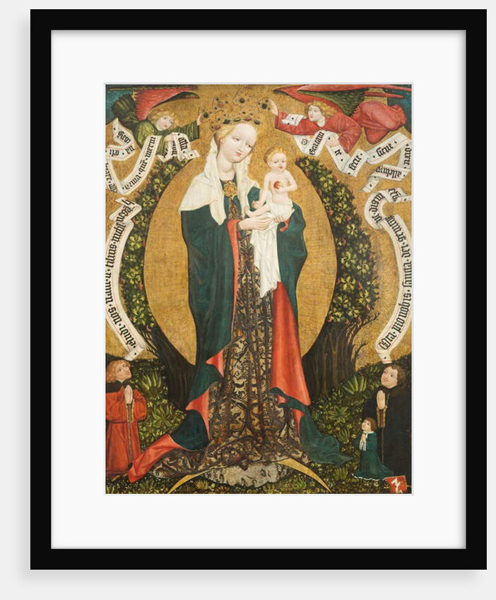 Virgin and Child on a Crescent Moon from Deštná, c.1450 by Bohemian School