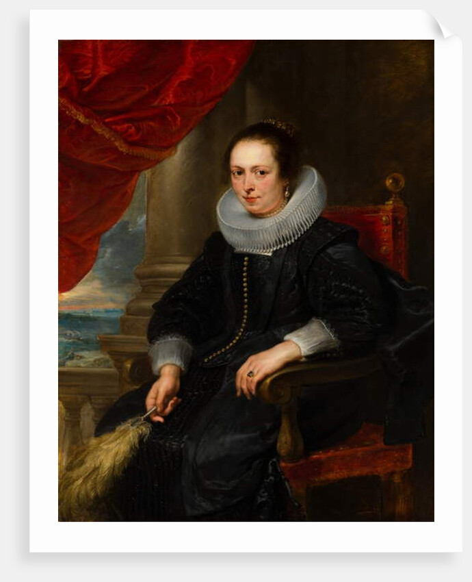 Portrait of a Woman, c.1630 by Peter Paul Rubens